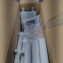 Pet Gear Easy Step II Extra Wide Pet Stairs, 2 Step for Dogs/Cats up to 200 pounds, Removable/Washable Carpet, Easy Assembly (No Tools Required), Fog