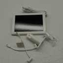 Ring Camera Solar Panel Charger, 5V 3.5W Solar Charger Compatible with Ring Spotlight Cam/Stick Up Cam Battery Outdoor Wireless Surveillance Camera, 16.4ft Cable (White, 1 Pack)