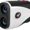 Golf Rangefinder with Slope - 1200 Yards Laser Range Finder with Flag Pole Locking Vibration, 7X Magnification rangefinder with Magnet Stripe 