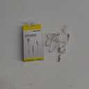 Acoustix Stereo Ear Buds with Microphone - White, 3.5 mm