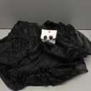 YUEGOO Black Costume Dress for Girls Halloween Costumes Cosplay Party Dress with Accessories 140