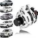 12V 100A Alternator FIT Lexus RX350 20072009, Toyota Avalon 20052015, Camry 20072016, Highlander, RAV4  Replace OE# 104210-2070, 27060-31080, 11136