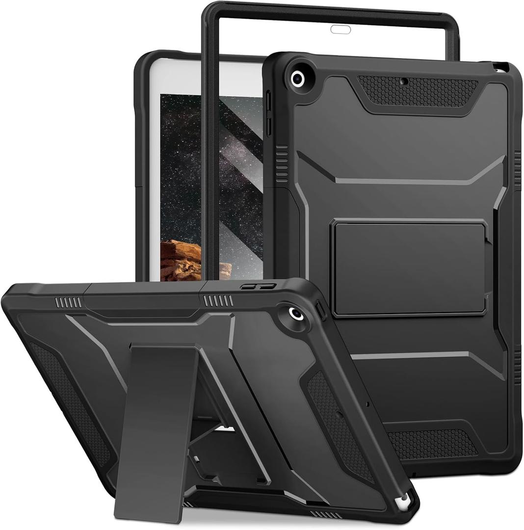 Case for for iPad 9th/8th/7th Generation 10.2-inch, Black