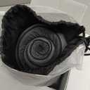 Purroch Advanced Memory Foam Neck Travel Pillow, Neck Pillow Airplane with Eye Mask & Ear Plugs, Designed for The Comfort of Travel & Office, Travel Pillow for Plane, Car, Home, Work, Dark Grey