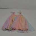 Baby Girls Tutu Dress Summer Sleeveless Backless Princess Birthday Party Dresses Sequin Ruffle Tulle Bowknot Sundress 90