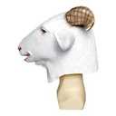 G.O.A.T Latex Adult Costume Mask 