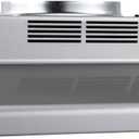 Broan-NuTone F4036SF Inch Fingerprint Resistant Convertible Under-Cabinet, 230 Max Blower CFM, 36", Stainless Finish with PrintGuard Undercabinet Range Hood (36-Inch)
