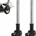 2Pcs Adjustable Stainless Steel Motorcycle Flagpole Pole, 51in Retractable Bike Flag Pole, Telescopic Motorcycle Bicycle Flag Mounts, Flagpole for ATV Golf Cart Wheelchair Dirt Bike Mount