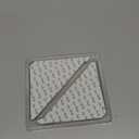 Rabenda 12 Pcs Rug Tape, Non Slip Rug Pads Grippers for Hardwood Floors and Tiles, Reusable Carpet Tape for Area Rugs, Double-Sided Adhesive Rug Stickers Keep Corners Flat (Black)