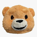 Plush Halloween Teddy Bear Head Mask Mascot Costume