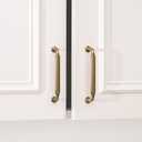 Franklin Brass Bar Adjusta-Pull 1-3/8-in to 4-in , 35 mm to 102 mm Center to Center Champagne Bronze Adjustable Rectangular Bar Drawer Pull 15 Pcs