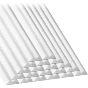 46.5" 20PCS Peel and Stick Pool Cove for 24' Round Above Ground Pool, Closed Cell Foam Peel and Stick Above Ground Pool Cove with Adhesive Backing, Protect Pool Liner, Prevents Excess Wear