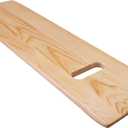 Transfer Board and Slide Board with Handles,Made of Heavy-Duty Wood, Mobility Aid for Senior,Handicap,Holds up to 500 Pounds,24x8x0.75"