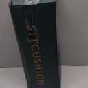 Extra Large Memory Foam Seat Cushions for Office Chairs, Pressure Relief Seat Cushion for Tailbone Pain Relief, Sciatica & Back Pain, Ergonomic Office Chair Cushion for Long Sitting & Driving (Black) (Black & Dark Gray)