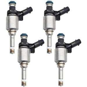EPSIRMP 06H906036G 4pcs Fuel Injectors Compatible with Audi A3 A4 A5 A6 Q3 Q5 TT Volkswagen CC EOS GTI Tiguan Passat Jetta, L4 2.0L 2008-2018 Replaces# 06H906036P 0261500076