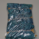 Pack of 2 WEWILUCK Premade Twist Tie Bows, Small Teal Satin Ribbon Bow for Treat Bags, Crafts, Candy, Bakery, Baby Shower Wedding Christmas Birthday Party Decorations(3 Inches, 30PCS)