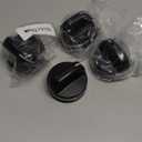 4Pcs 8273103 Gas Range Burner Knob Black Replacement Part Fit for Whirlpool Range Stove, Replaces AP6012363, 8273107, 8273111, ER8273103, Not Universal