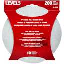 LEVEL5 200 Grit 9" Radial Drywall Radial Sander Disc - 10 Pack | 5-349