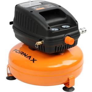 FORNAX Pancake Air Compressor, 3 Gallon, 110 PSI Portable Air Compressor, Oil Free