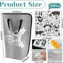 Frienda BBQ Meat Resting Bag with 50 Sheets Butcher Paper, 21" Insulated BBQ Blanket for Brisket & Pork Shoulder, Leakproof Thermal Cooler Bag, Smoker Accessories Grilling Gifts for Men Dad(Gray)