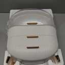 Makeup Organizer Skincare Organizers - Cosmetic Display Cases with Transparent Cover, SkinCare Organizers for Bathroom Countertop, Bedroom Vanity Desk, Lipstick Organizer, White Upgarde