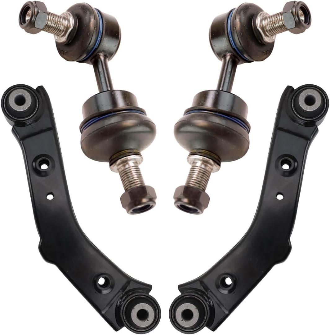TRQ Rear Suspension Kit Compatible with 2012-2017 Hyundai Azera 2013-2017 Santa Fe 2013-2018 Santa Fe Sport 2011-2015 Sonata 2010-2015 Tucson 2014-2016 Kia Cadenza 2011-2016 Optima