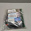 PETLESO Dog Coat for Small Dogs, Dog Leather Jacket Waterproof Windproof, Double Layer Warm Dog Winter Coat with Plush Lined, Black S