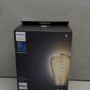Philips Hue Smart 60W ST23 Filament LED Bulb - White Ambiance Warm-to-Cool White Light - 1 Pack - 550LM - E26 - Indoor - Control with Hue App - Works with Alexa, Google Assistant and Apple Homekit