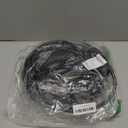 Outdoor Extension Cord Waterproof 100 FT, Black 14/3 SJTW Heavy Duty, Flexible 100% Copper 3 Prong Extension Cord for Lawn, Garage,UL Listed