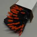 WATERGLIDE 50 LED Outdoor Halloween Lights, 16 FT Mini String Light with 8 Modes, Waterproof Battery Operated Tree Lights for Indoor Outdoor Patio Garden Party Wedding Decoration, Orange