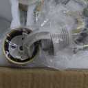 HITOO Crystal Battery Operated Wall Sconce with 2 Lights,10000mAh Gold LED Rechargeable Wall Light with Remote, Dimmable Wireless Wall Lamps for Living Room, Bedroom,Hallway(E26 Bulbs Included)