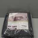 U-NICE HOME Loveseat Sofa Cover Reversible Couch Cover for Dogs with Elastic Straps Water Resistant Furniture Protector for Pets Couch Cover for 2 Cushion Couch (Loveseat, Dark Grey/Light Grey)