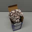 MIULEE Floral Pillow Covers 20x20 Set of 2, Neutral Linen Decorative Throw Pillow Covers for Sofa Couch Outdoor Living Room, Farmhouse Cushion Covers, Brown