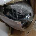 Tandefio 100 Pack 1/2 x 4 Concrete Anchors and Screw Kits Galvanized