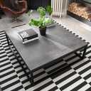 Stickyart Peel & Stick Concrete Wallpaper - Charcoal Grey, Waterproof, Removable - 15.8"x78.7"