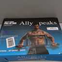 Ally Peaks Pull Up Bar for Doorway | Thickened Steel Max Limit 440 lbs Upper Body Fitness Workout Bar| Multi-Grip Strength for Doorway | Indoor Chin-Up Bar Fitness Trainer for Home Gym Portable (silver2)