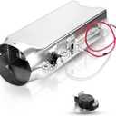 DLE2515S DLE2301R DLE2301W DLE2101W DLE1310W DLE7177WM DLE2512W DLEX7177RM DLE2701V Dryer Heating Element Assembly Replaces For LG Dryer DLE3050W DLE7177RM DLE5932S DLE2522W DLE2524W DLE2601R DLE2601W