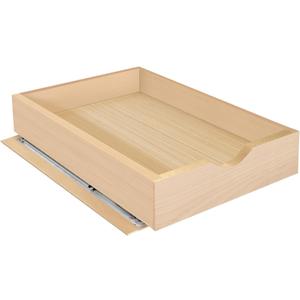 Pull Out Drawers for Cabinet 14.5" W x 23" D x 4.5" H Wood Slide Out Organizer and Storage Kitchen Cabinet Drawers Slide Out Shelves Pull Out Shelves in Kitchen Pantry Bathroom with Soft Close (Bottom Mount)