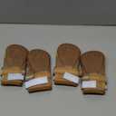 QUMY Dog Shoes & Paw Protectors for Winter Snowy Day, Summer Hot Pavement, Water-Resistant in Rainy Weather, Outdoor Walking, Indoor Hardfloors Skid-Resistant Sole (Size 6: 2.6''x3.0''(W*L) (Pack of 4))