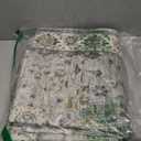 2.6x8 Washable Hallway Runner Rug - Kitchen Rugs with Non Slip Backing Vintage Soft Farmhouse Entryway Mat for Living Room Laundry Bedroom Bathroom Ivory/Grey