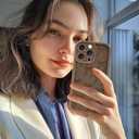 3 x Compatible with iPhone 11 Pro Case, Cute Brown Bow Aesthetic Design for Girls Women Soft Silicone Slim Fit Shockproof Protective Cover