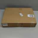 Anbte Folding Camping Table with Storage Net, Pure Black Aluminum 2ft Picnic Table 23.2" x 16" Outdoor Table Adjustable Height Max 27.5", Lightweight, Waterproof, Portable Handle for Travel Cooking