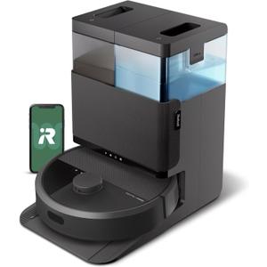 iRobot Roomba Plus 405 (G181) Combo Robot Vacuum & Mop with AutoWash Dock  Dual Spinning Mop Pads, Self-Empties for 75 Days, Intense Suction, Pad Washing & Drying, Pad-Lift, LiDAR