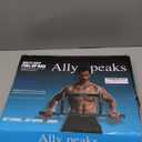 Ally Peaks Pull Up Bar for Doorway | Thickened Steel Max Limit 440 lbs Upper Body Fitness Workout Bar| Multi-Grip Strength for Doorway | Indoor Chin-Up Bar Fitness Trainer for Home Gym Portable (silver2)