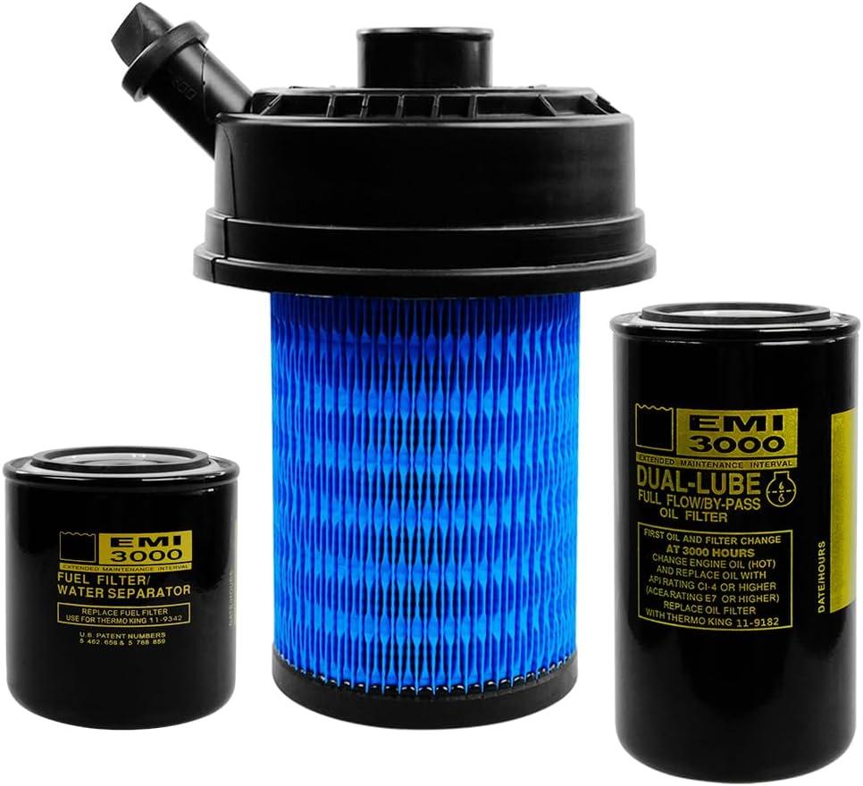 11-9300 11-9342 11-9182 Oil Fuel Air Filter Maintenance Kit Fits For Thermo King SB190 SB210 SB230 SB300 SB330