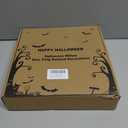 6 FT 54 LED Halloween Lights, 8 Modes & Timer Battery Operated Halloween Pumpkins Lights with Willow Vine Twig Garland, 3D Waterproof Decorations Lights for Home Indoor Wall Fireplace Mantle Party