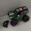 Monster Jam, Official Smash & Bash Grave Digger Remote Control Indoor & Outdoor Vehicle, 1:15 Scale Repairable Monster Truck, Kids Toys for Boy and Girls Ages 4 and up, One Size