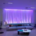 RGB LED Light Bar for Bedroom, Ambient Lighting for Wall, Mood Lighting for Living Room, Gaming Room Decor, Ocean Wave Lamp, Remote Control