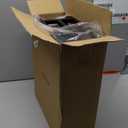 WCYQONOO Large Rear Bike Basket with Cargo Net, Liner & Waterproof Cover - Heavy Duty Rack for Carry Groceries, Balls, Pet Dogs on Bicycle & E-Bikes,Travel and Commuting Use,Capacity: 30 Liter