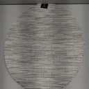 Chilewich Bamboo Placemats Set of 4 - Woven Oval Placemats - Reusable, Stain-Resistant, Indoor/Outdoor Tabletop Protection - 19" x 14" - Chalk